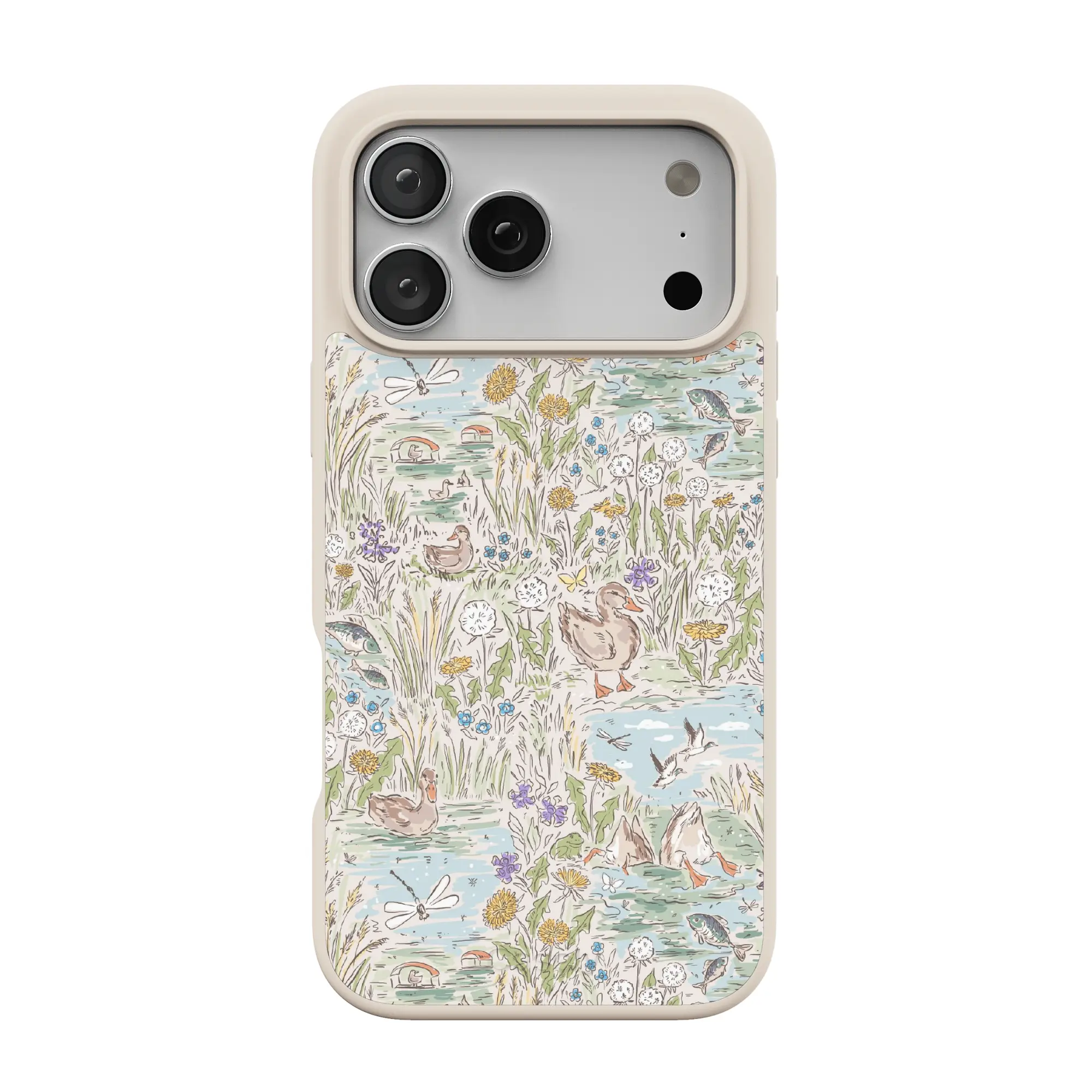 Casely The Waddle Path | Duck Pond Align MagSafe Case