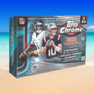 2025 Topps Chrome Football Breaker’s Delight Box