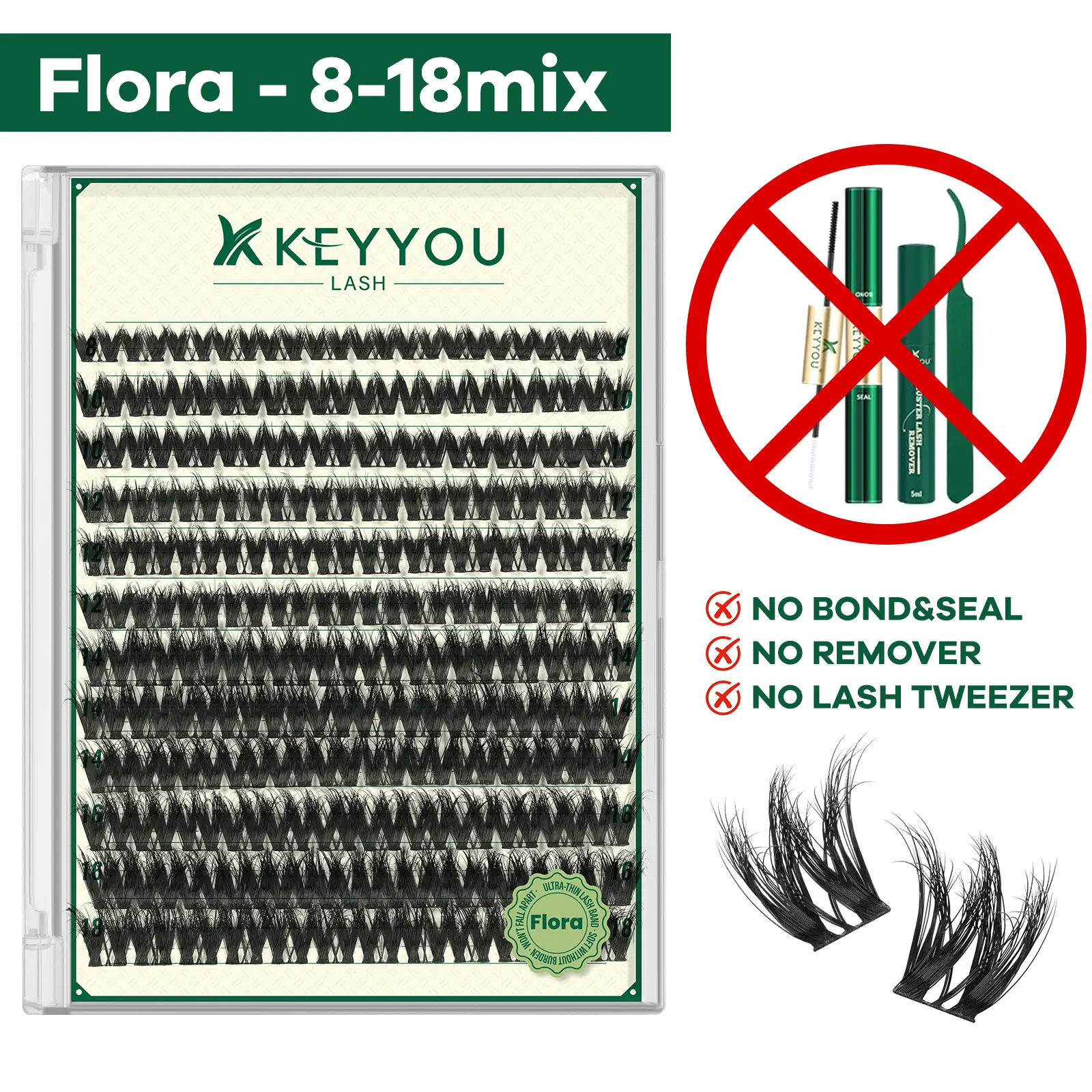 Only Flora Cluster [No Bond&Seal&Remover]