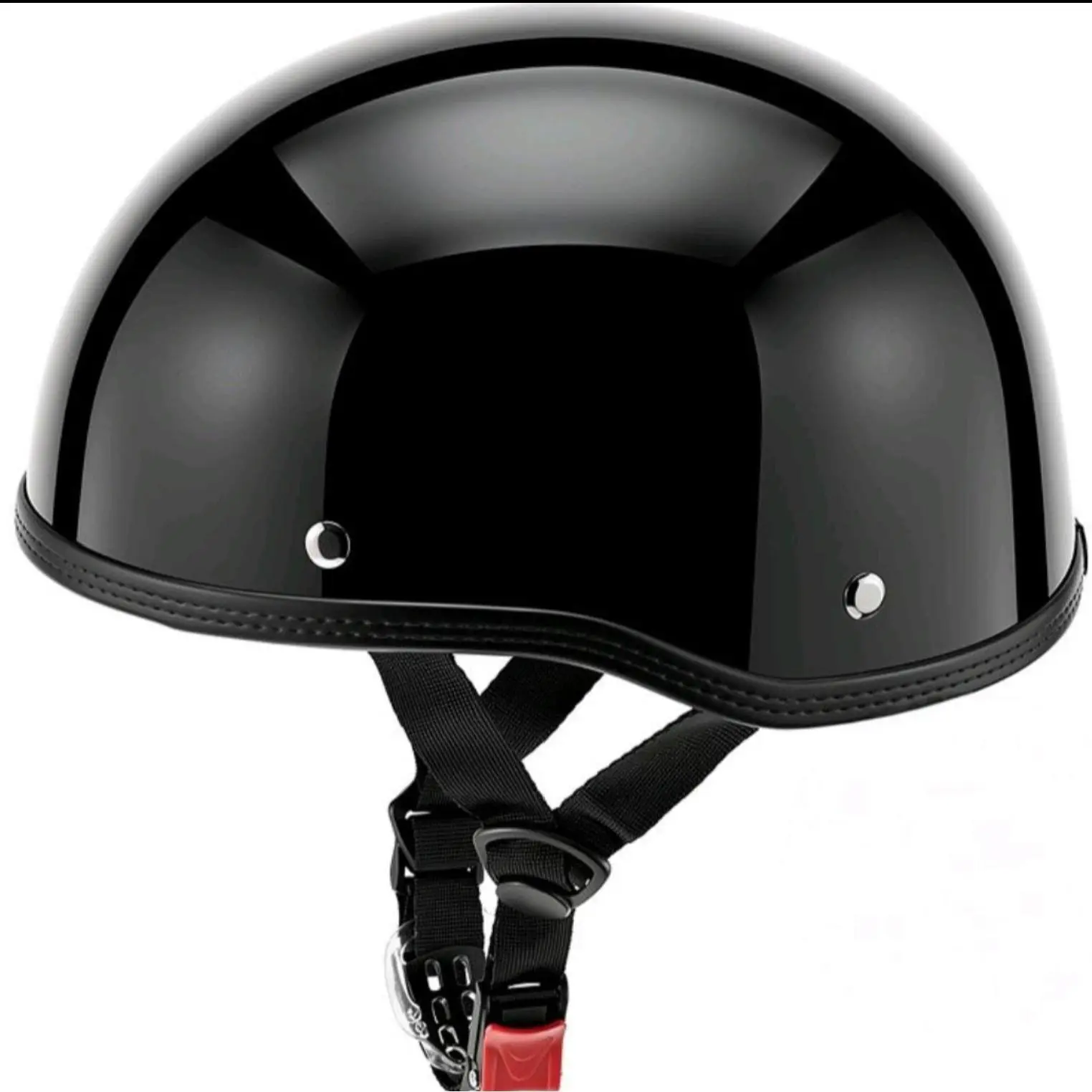 Motorcycle Half-Face Helmet - Essential Safety Accessory for Motorcycle & Automotive Riding