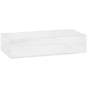 Cal-Mil Modular 6" x 12" x 4" Clear Acrylic Display Box 22315-4-12 WS-21122315412