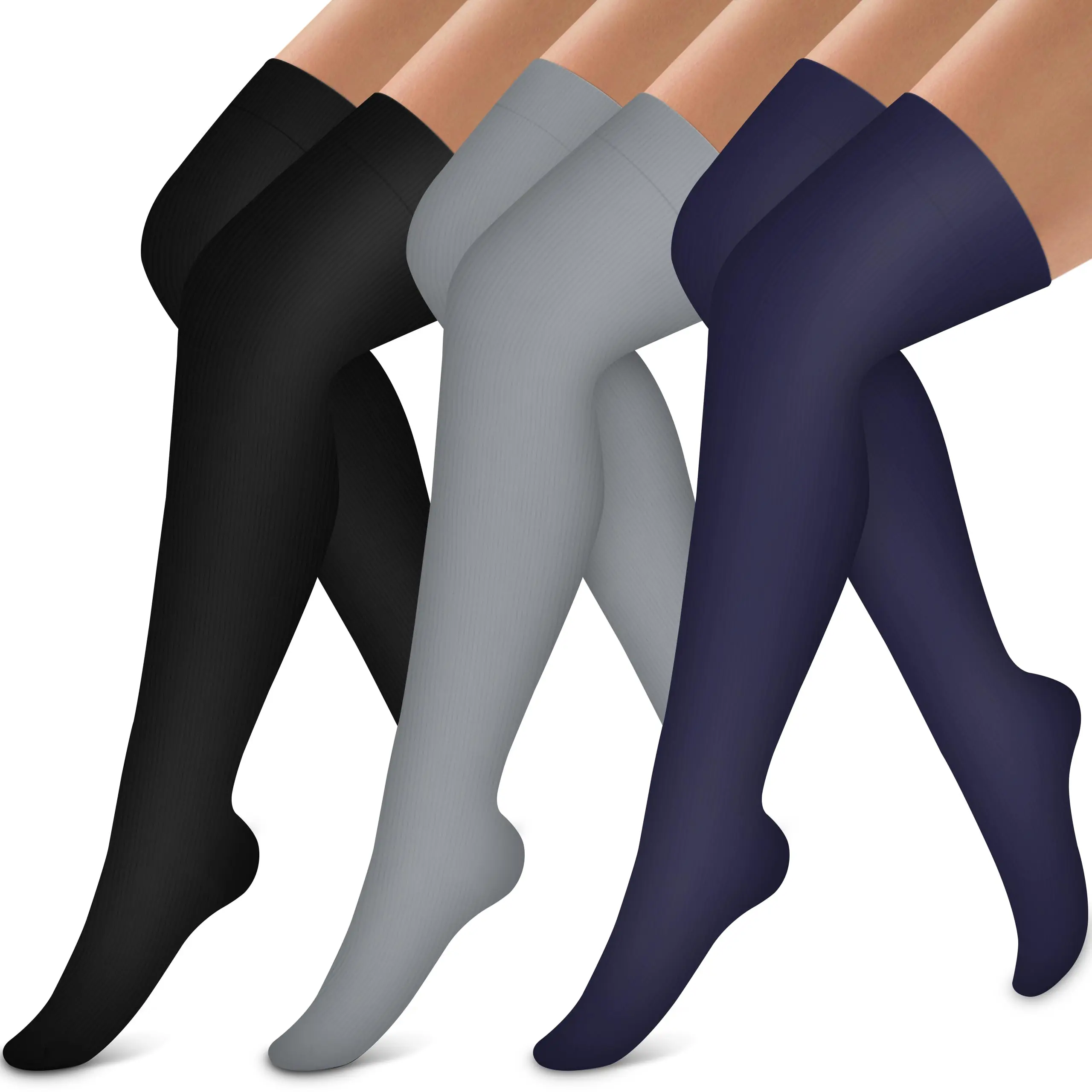 Black/Grey/Navy Blue