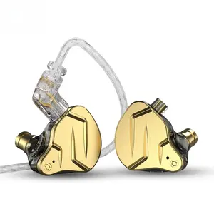 Metal In Ear Earphone Hybrid Drive HIFI Sport Noise Cancelling Earbud Headset hands-free audio LED Table Lamp with Speaker sleep wireless bluetooth-compatible small bt light up volume control smart touch rechargeable colorful in-ear design