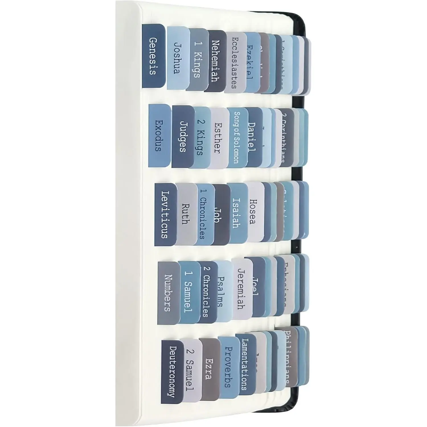-  Tabs,  Journaling Supplies, Large Print  Book Tabs for Women and Men, 66  Index Tabs Old and  Testament,  Accessories, Include 14 Blank  Study Tabs - Blue