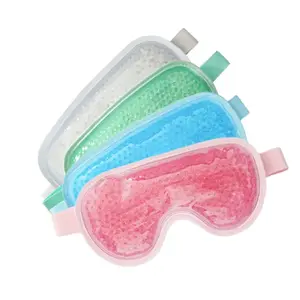 Reusable Cooling Eye Mask for Puffy Eyes, Migraine Relief, and Eye Fatigue - Gel Eye Mask with Cold Therapy and Eye Ice Packc