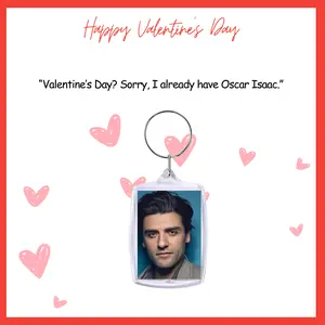 Oscar Isaac Fan? Keychains