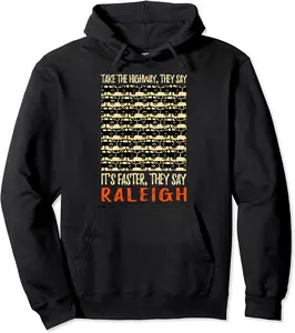 Take the Highway Raleigh Funny North Carolina Humor Traveler Pullover Hoodie - Williamze Shop 91B09GPRGGHT