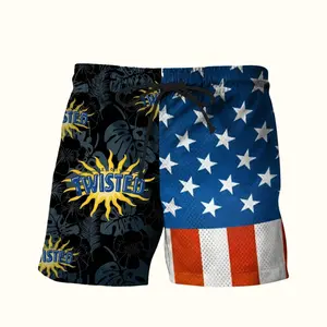 Twisted Tea Mesh Shorts, Unisex Casual Shorts for Men and Women, Summer Swim Shorts