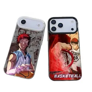 Kuroko No Basket Anime Aomine Daiki Phone Cases For iPhone 17 Promax Pro Air 16 Plus 15 14 13 12 11 Plating Black Shockproof Protective Cover