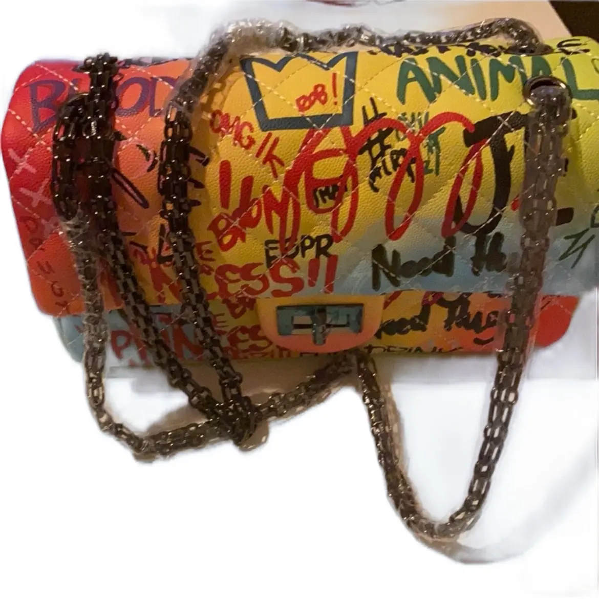 Graffiti purse