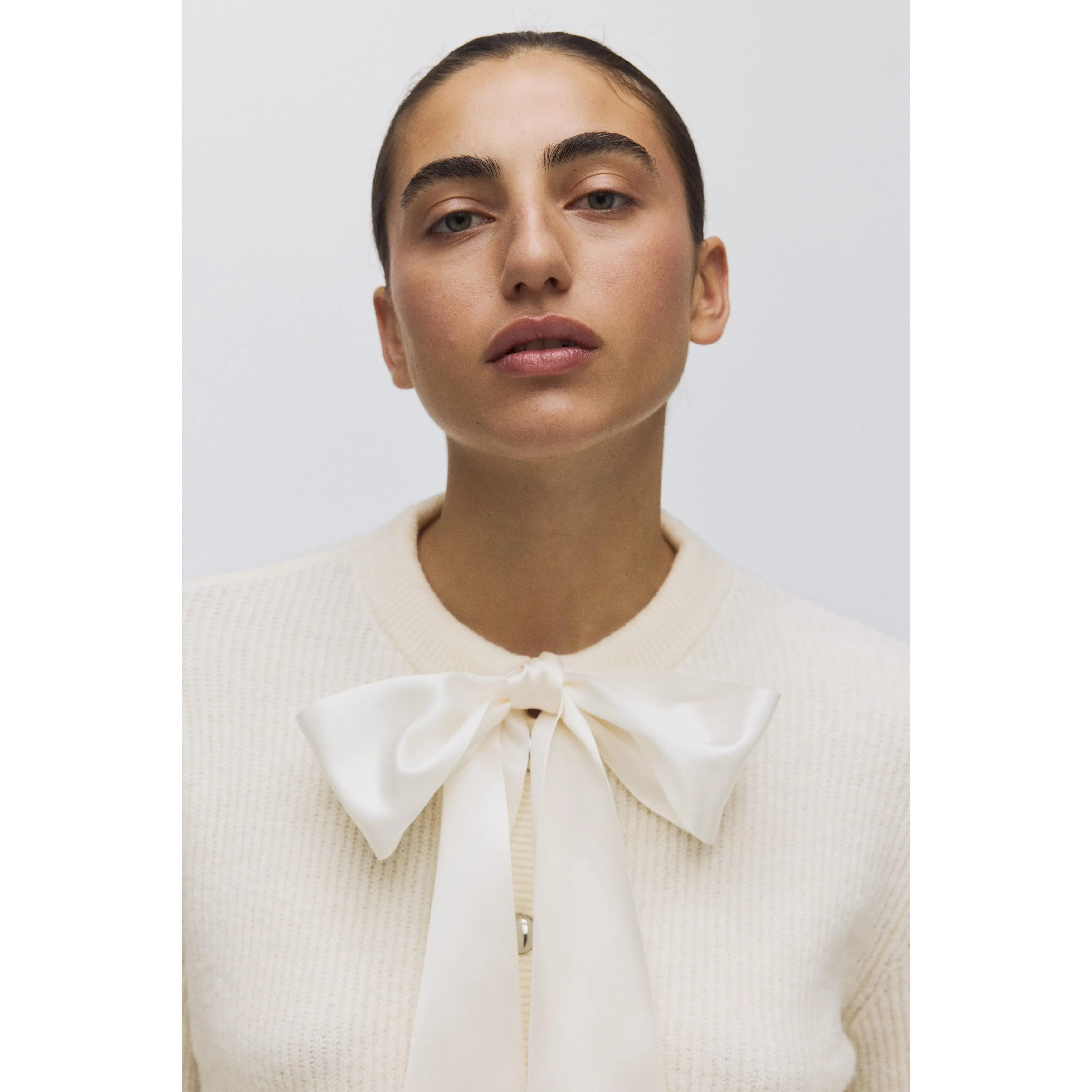 H&M Bow-detail cardigan