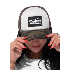 LOCALLY HATED GRAPHIC TRUCKER HAT