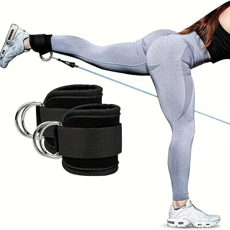 Ankle Strap for Cable Machine – Premium Padding and Comfort for Cable Exercise Machines, Cable Exercise Attachment for Home & Gym, Glute Workouts - Kickbacks, Leg Extensions, Hip Abductors