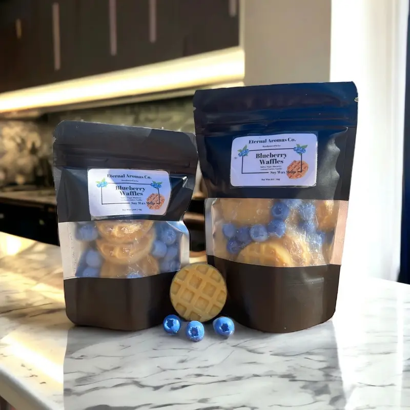 Blueberry Waffle Wax Melts | Soy Wax Melts | Blueberry Waffles autumn aromas Made-To-Order