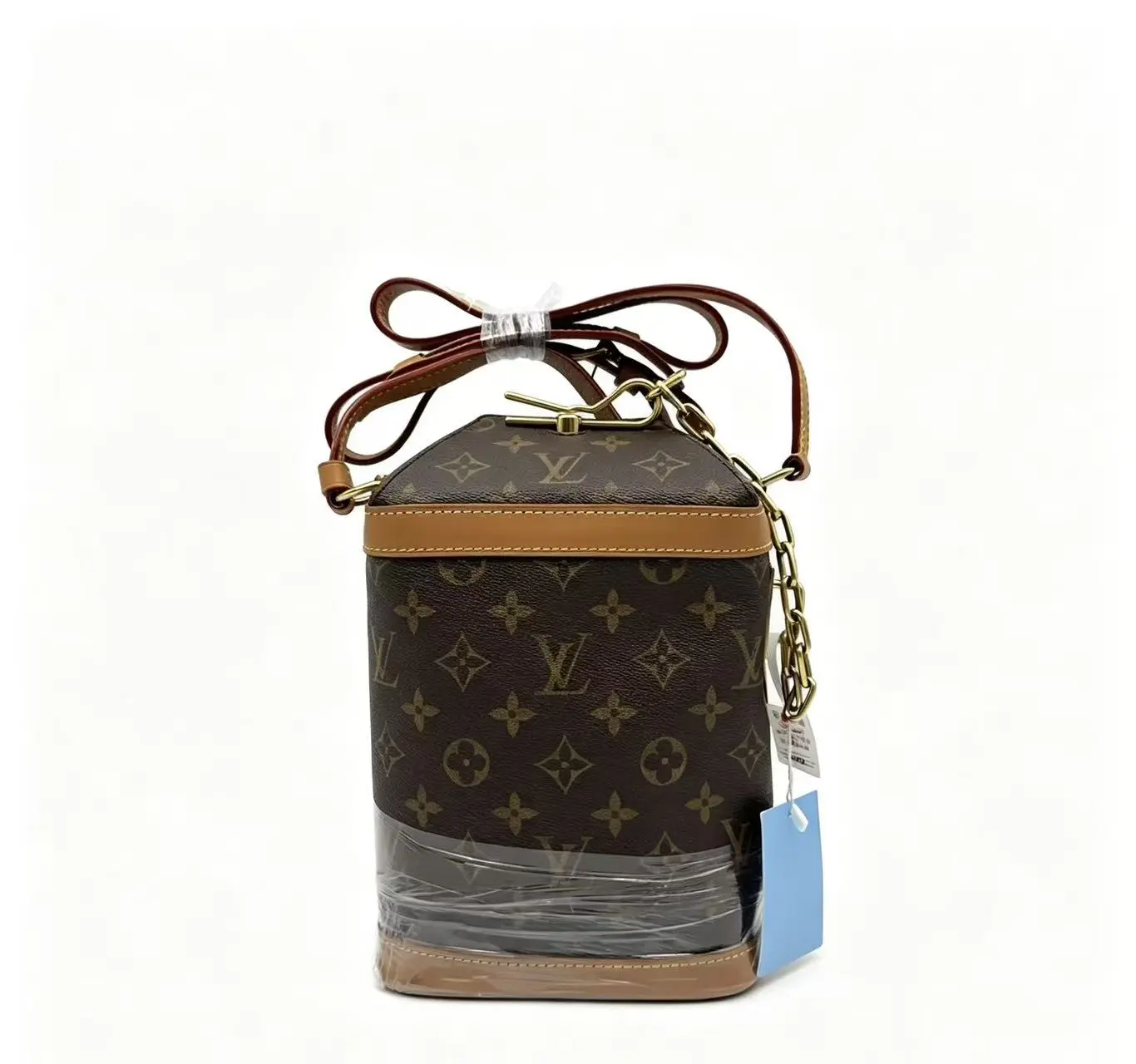 Pre-owned Louis Vuitton H6 pre owend Louis Vuitton's classic old flower "Lunch box bag/French fries bag" (also known as LV Cannes bucket bag/rice bucket bag)48439