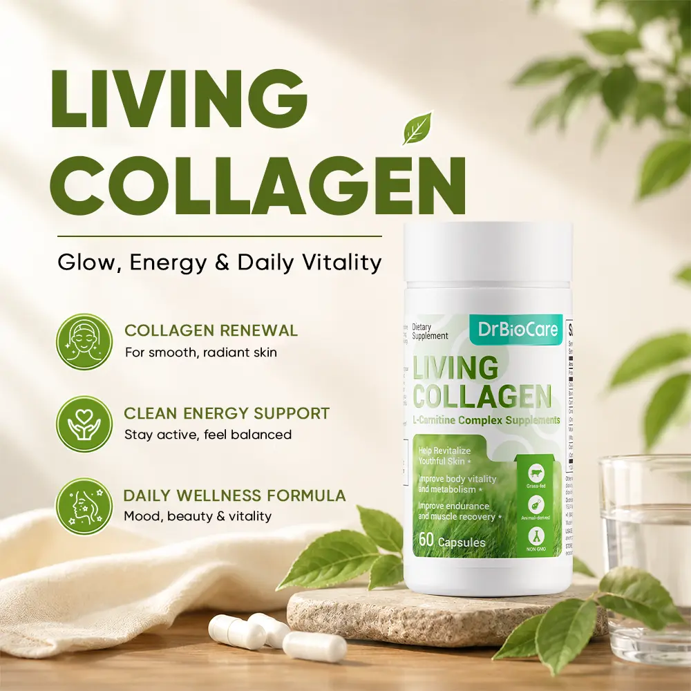 DrBioCare Women's Beauty & Energy Support  Collagen + L-Carnitine Formula   60 Capsules - TikTok Shop