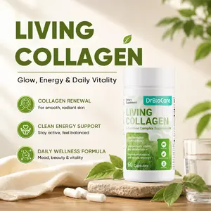 DrBioCare Women’s Beauty & Energy Support – Collagen + L-Carnitine Formula – 60 Capsules