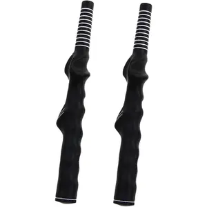 2 count Left-Hand Golf  Grip Golf Club Grip LH Practice Aid Golf Swing Trainer Accessories
