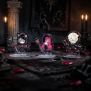 Anime Alien Stage Mizi Sua Till Ivan Hyuna Luka Cosplay Standing Plate Kawaii Mini Acrylic Figure Stand Accessory Ornament Prop
