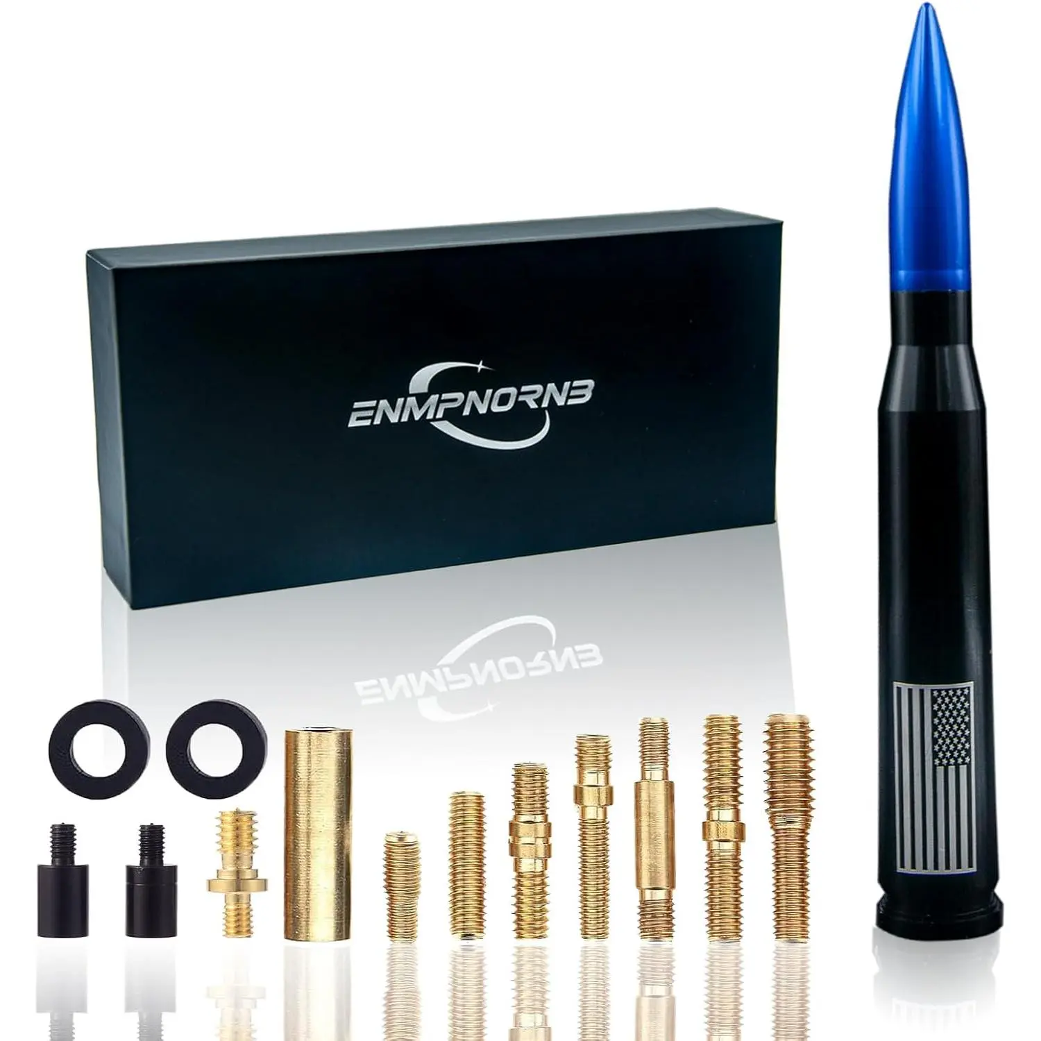 Black+Blue with Flag