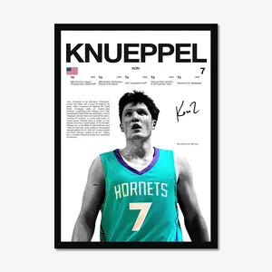 Kon Knueppel Hardline Series Poster - Next Gen Basketball Wall Art - Modern Aesthetic Decor - Gift for Fans [UNFRAMED]
