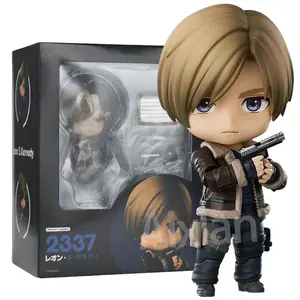 Aixlan #2337 Leon Scott Kennedy Figure 10cm Q Version Cute PVC Action Figure Amine Birthday Gift Collectible Figurine
