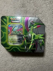 Pokémon Paradox Destinies Tin Contains 5 Booster Packs Collectible Tin for Players and Collectors Perfect Gift for Pokémon Fans