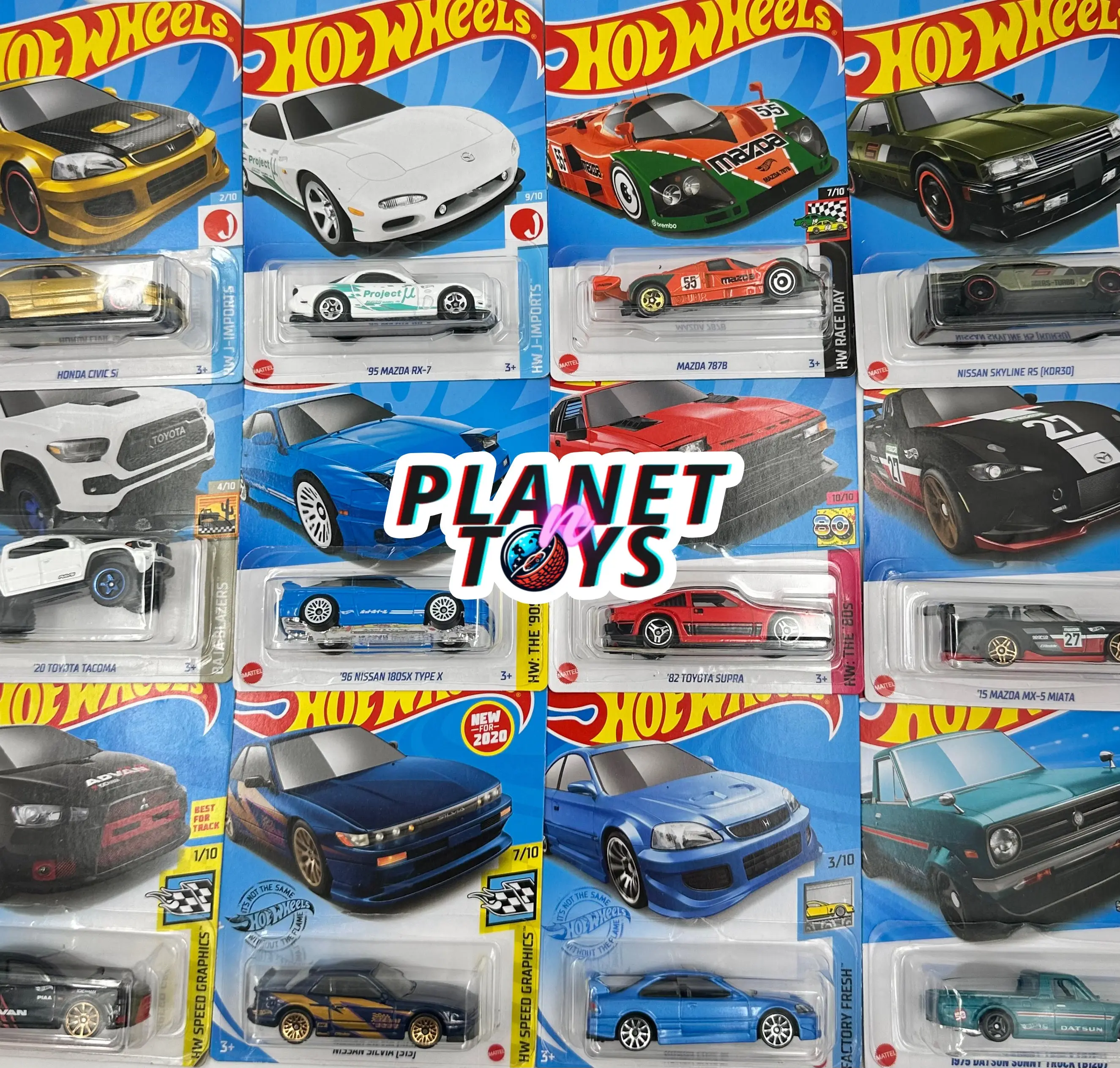 Asian Diecast Cars – Hot Wheels 1:64 Scale | JDM, Toyota, Nissan & More