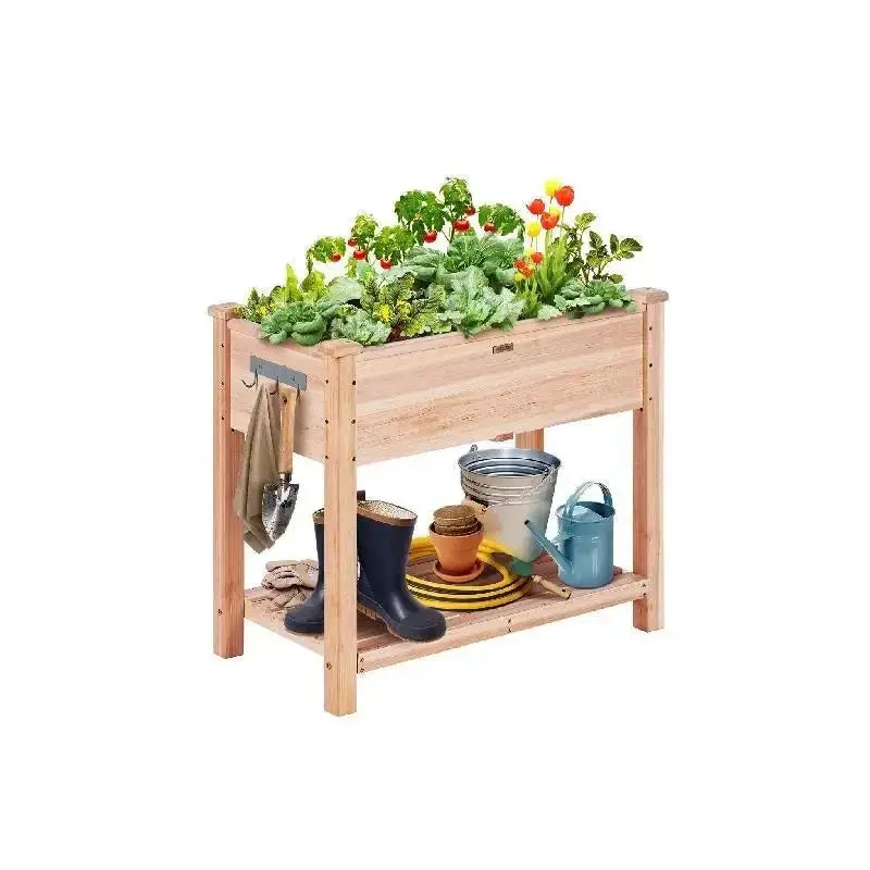 Wooden Raised Garden Bed