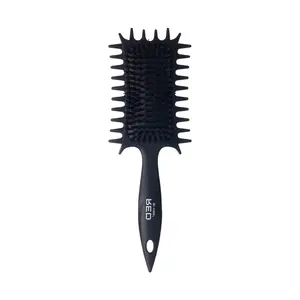 RED by KISS Curl-Art Styler - Detangling & Curl Defining Brush with Side Combs
