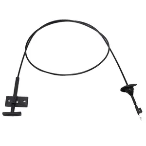 for Ford for Mustang 1983-1993 Hood Release Cable Assembly w/ Handle [TS1]