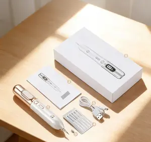 USB Facial Care Tool with LED Multi-Level Adjustment-Rose Gold