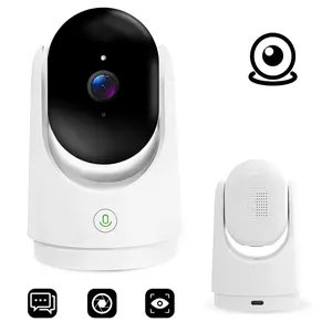 Two-Way Audio Smart Monitoring Camera,Equipped with Infrared Night Vision Plus, Motion Tracking ,360 Degree Panoramic Rotation,Real-Time Phone App Alerts ,Cloud Storage Support, Wifi Security Camera, Wifi Surveillance Camera