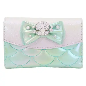 Loungefly Disney The Little Mermaid Iridescent Pearl Flap Wallet