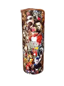 Master Mind - Horror Faces - All The Killers - 20oz Skinny Straight Sublimation Tumbler - Amy's Tumbler Junkies - Your Favorite Tumbler Shop!