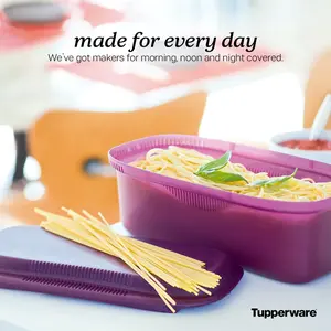 Tupperware Microwave Pasta Cooker - Compact Design, Easy to Use, Ideal for Cooking Pasta & Other Dishes, 1.9L Capacity, 900W Max Power