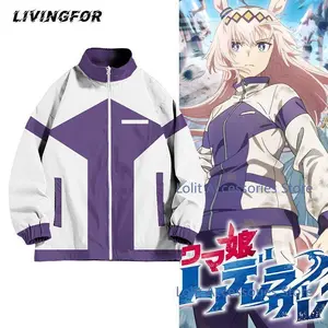 Anime Umamusume: Pretty Derby Oguri Cap Jacket Coat Trendy Stylish Clothes Battle Suit Heat Preservation Dress Garments Hoodie