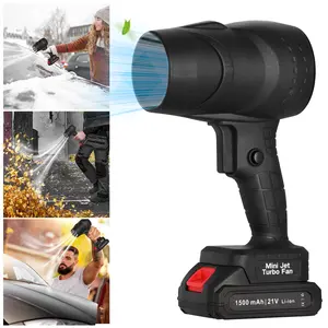 JOYYE Turbo Jet Blower, Cordless Dust Air Blower, Portable Super Power Leaf Blower, Handheld Car Dust Cleaning Drying, Snow Removal, Outdoors