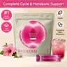 Milamend Hormone Balance Powder for Women - Supports Energy Cycles Skin & PCOS with Inositol CoQ10 & B6 - Stick Pack
