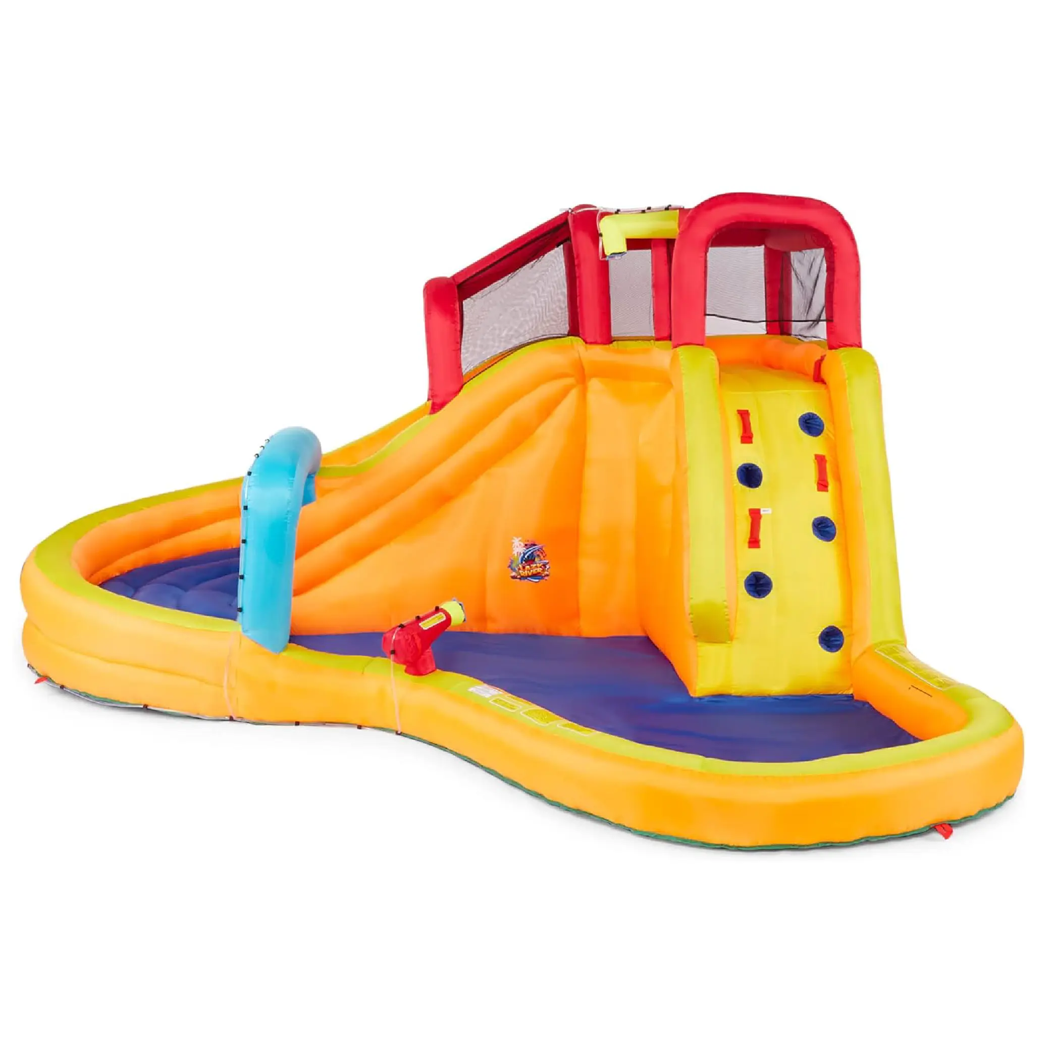 Banzai Kids Inflatable Outdoor Adventure Water Park Slide and Pool Banzai Kids Inflatable Outdoor Adventure Water Park Slide and Pool
