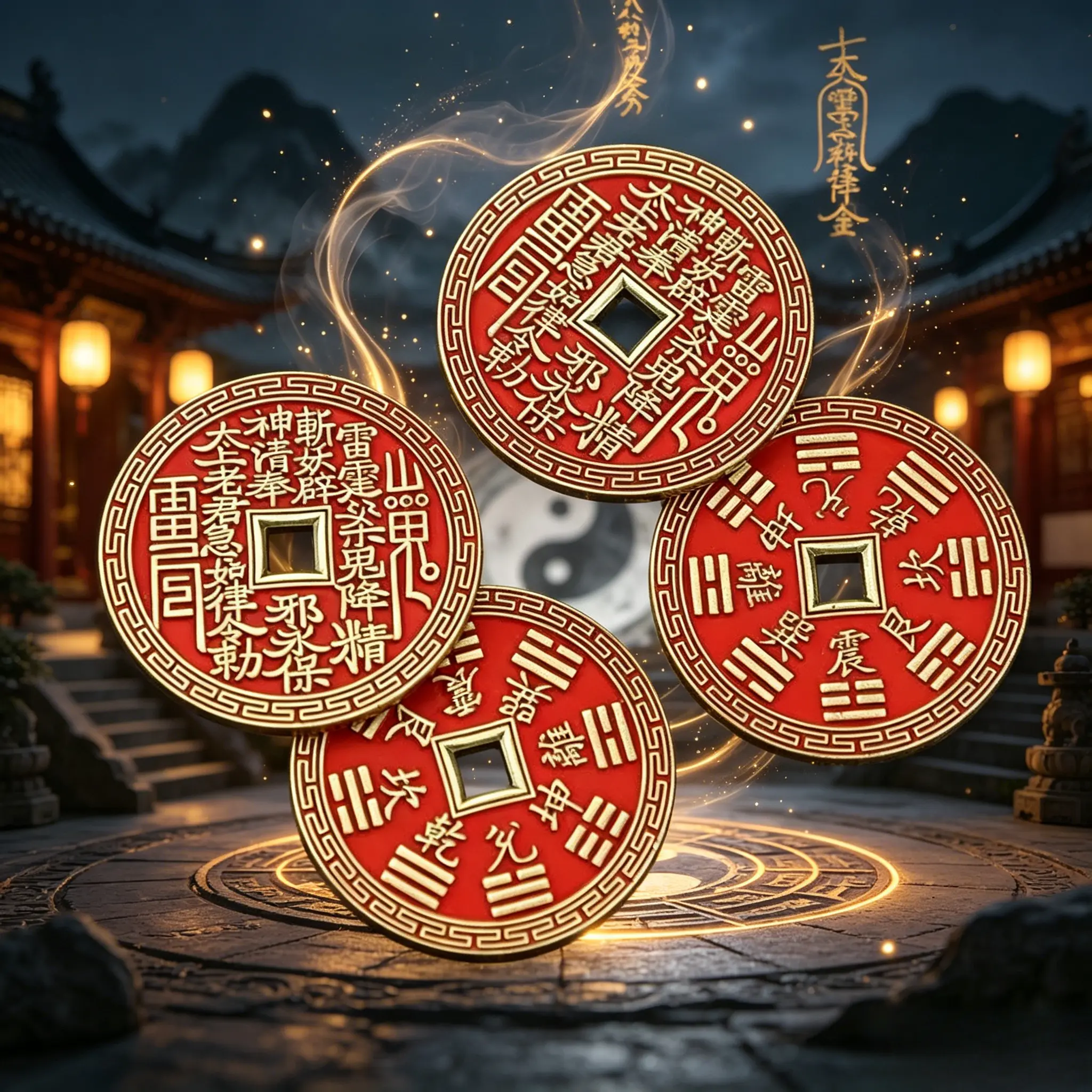 Taoist mountain spirits spend money to attract wealth and bless safety.