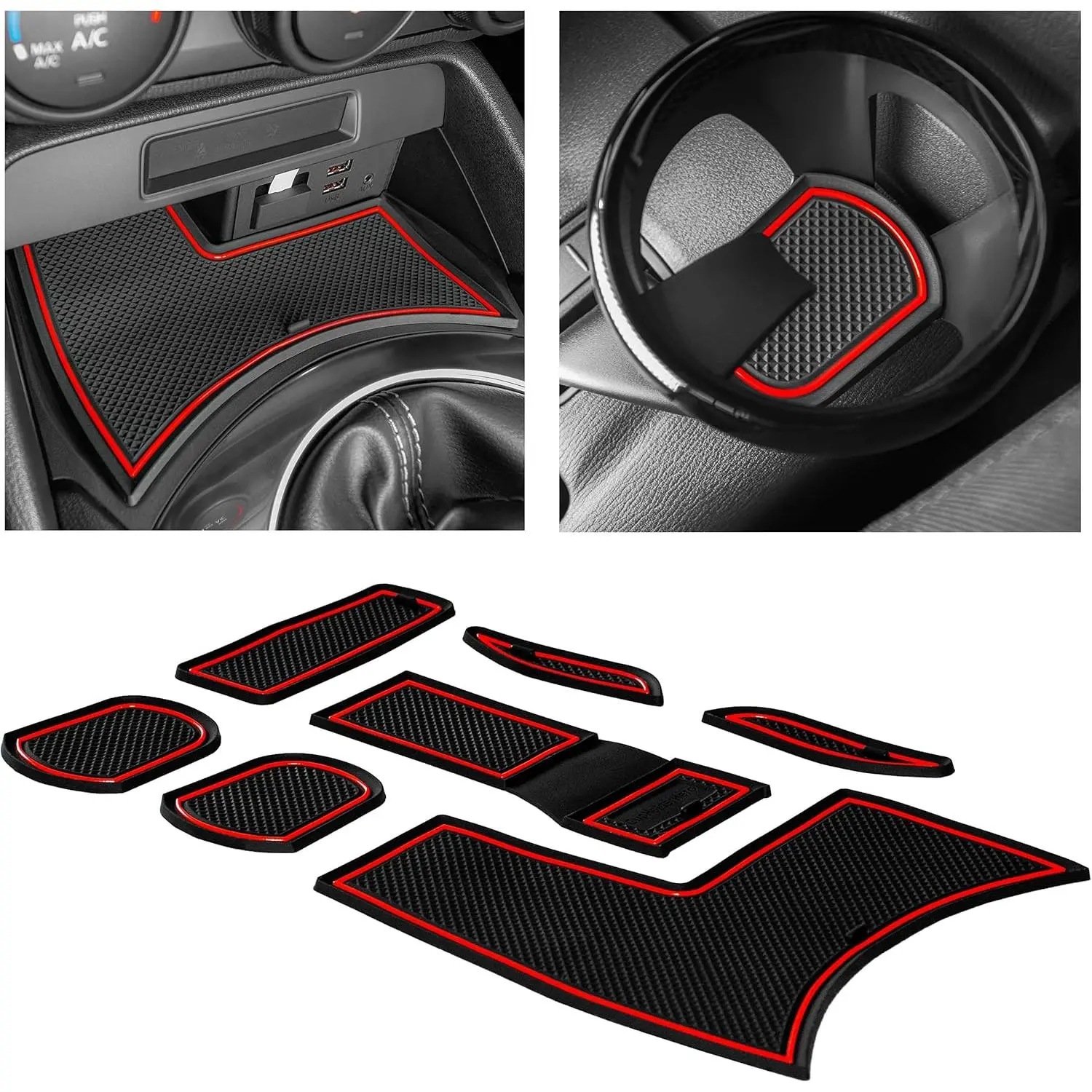 7-Piece Custom Fit Car Interior Anti-Slip Mats Set for Mazda MX-5 Miata ...