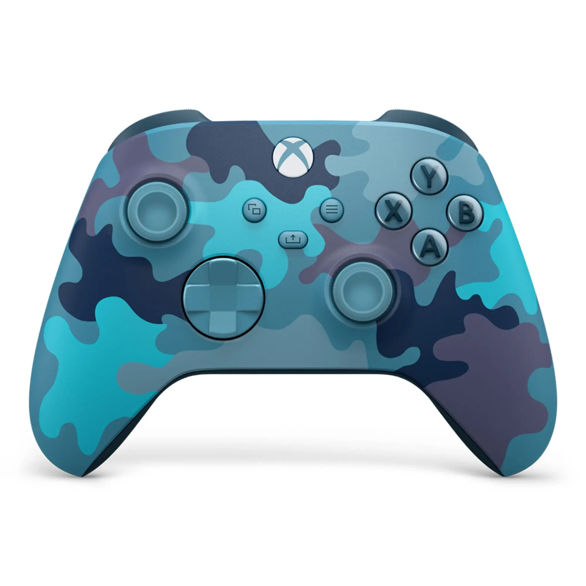 Xbox Wireless Controller - Mineral Camouflage Aqua Special Edition – Works with Xbox Series X|S • Xbox One • Windows PC • iOS & Android