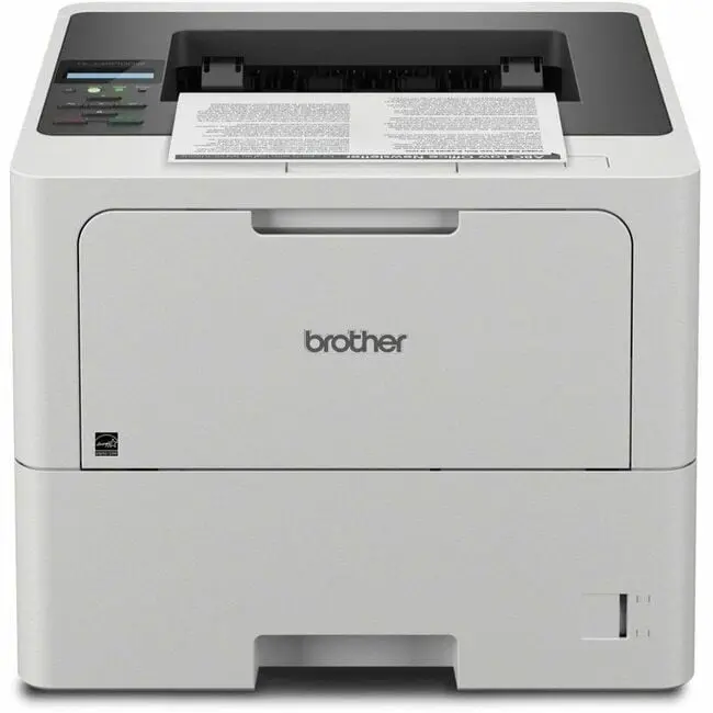 White & Black Monochrome Laser Printer