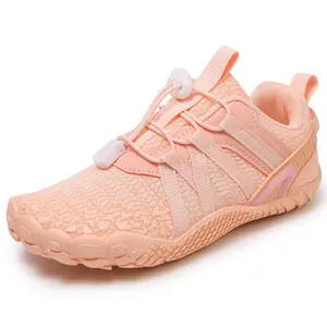 Kids' barefoot shoes for toddlers, wide feet; lightweight, breathable, non-slip; casual running shoes, barefoot water shoes, barefoot sports shoes; suitable for boys and girls, Big kid; ideal for toddler walking, running, hiking, wading, etc.