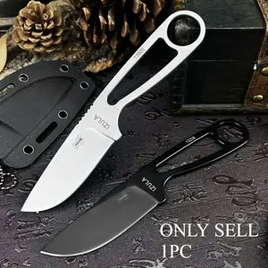 Carry Small Ant Fixed Blade Knife with Sheath 8Cr13mov Blade EDC Survival Utility Knife Outdoor EDC Tools Defensive Camping Outdoor Knife
