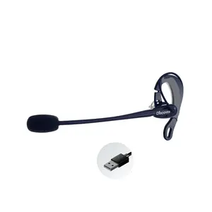 Discover D713U: Comfortable On-Ear USB Headset with Mic
