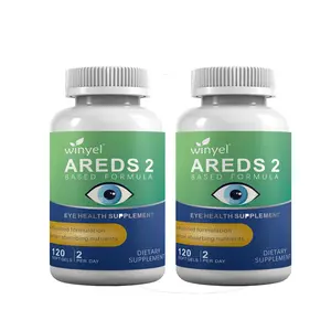 WINYEL AREDS 2 Eye Vitamin Supplement 120 Softgels with Lutein C Zeaxanthin Zinc E for Healthy Vision Support Edible Formula