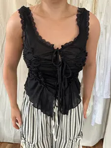 Cloud Bubble Tie Top