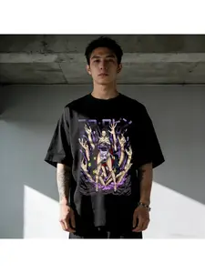 One Piece Men Women Nico Robin Print T-shirt Summer Anime Tee 2026 Short-sleeved Retro Harajuku Y2K Streetwear Tee Tops